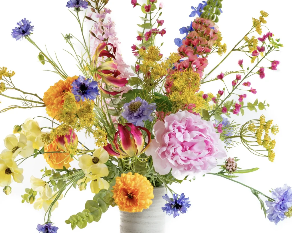 Kwalitatief boeket kunstbloemen van Regina.nl